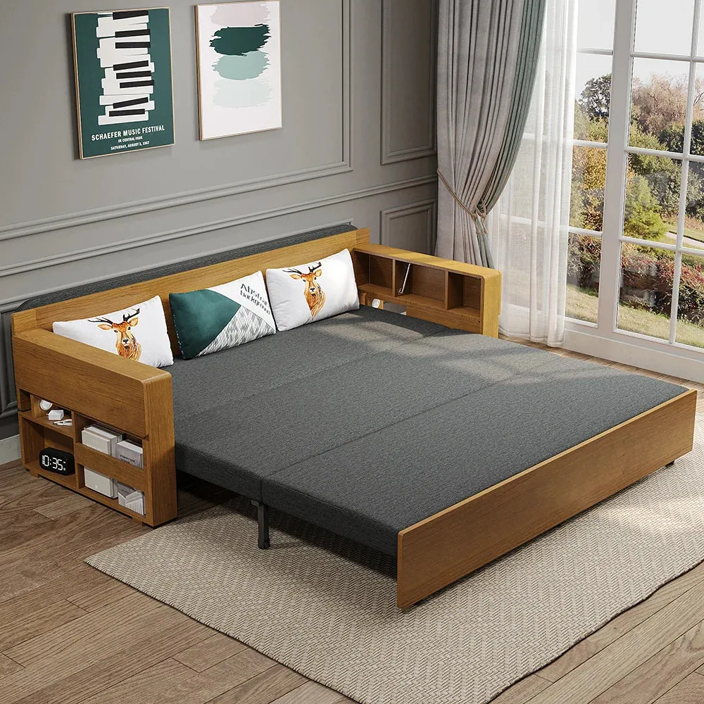 Spacely Versatile Sofa Bed: Bed Mode